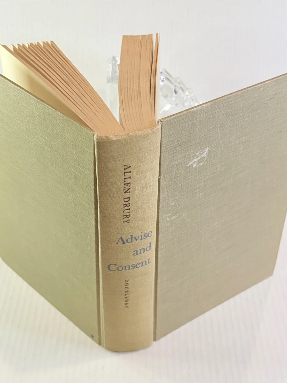 1959 Allen Drury Advise and Consent Hardcover Doubleday Political Classic Novel